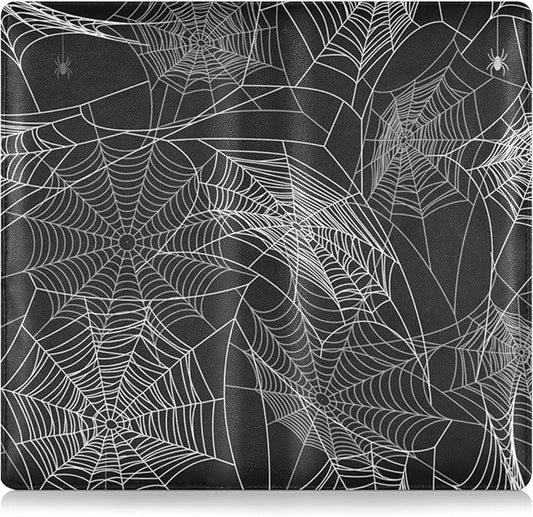 linqin Car Registration and Insurance Card Holder, Web Black Glove Box Organizer Card Document Wallet