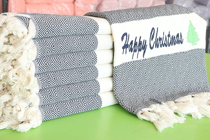 40x70 Personalized Beach Towel - Navy Blue, Beach Bachelorette & Bridesmaid Gift, Girls Trip & Wedding Gift, Home Decor