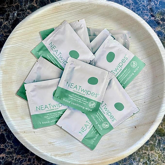 Hand Sanitizing Wipes | Travel Essentials | Disposable Wet Wipes | Variety Pack (Fresh Citrus, Lavender, Cucumber) | 72 Count (3 Pouches of 24 Individually Wrapped Wipes)