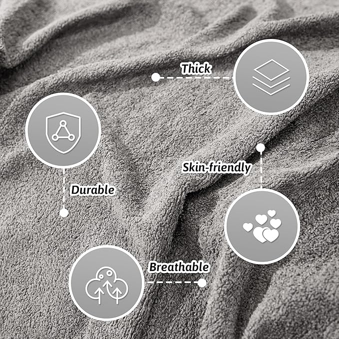 MEETSKY Sectional Couch Cover for 3 Cushion Sofa Washable, Cat Scratch Proof Sofa Covers, Furniture Protector Oversized L Shape Big Sofa Slipcovers for Dogs, 91" x 150", Grey