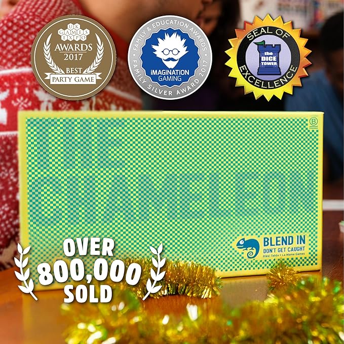 Big Potato The Chameleon, Award-Winning Board Game for Families & Friends for 3-8 Players