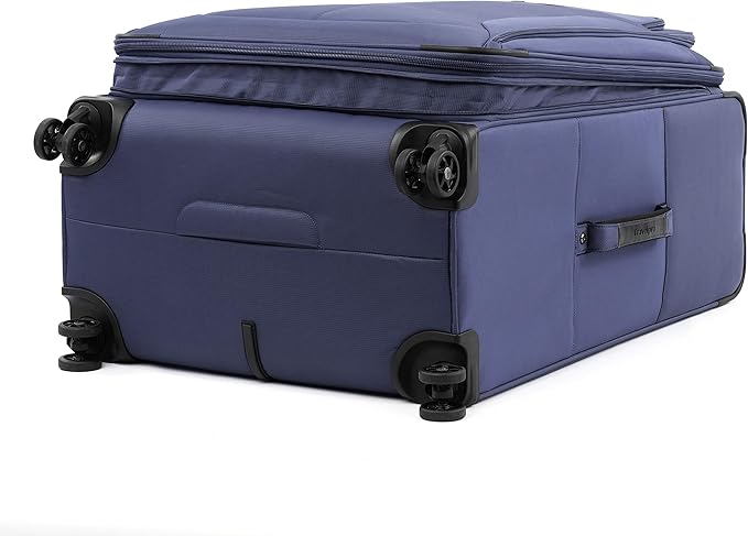 Travelpro Tourlite Softside 3-Piece Set, Expandable Luggage, 4 Spinner Wheels, Lightweight Suitcase, 21" Carry-On, 25" Checked Medium, 29 Check Large, Blue