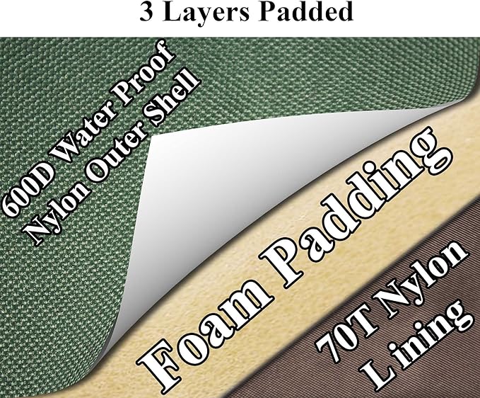 Tahoe 3 Layers Padded Western Boot Carry Bags