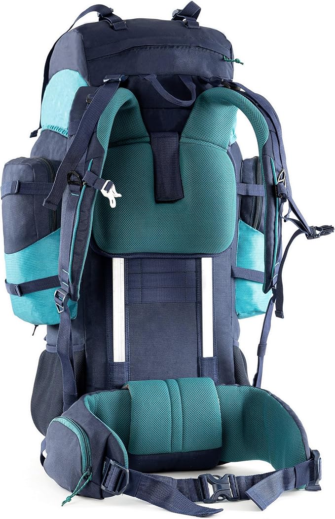 Tripole Walker Pro Rucksack for Trekking and Hiking (Navy Blue, 60)