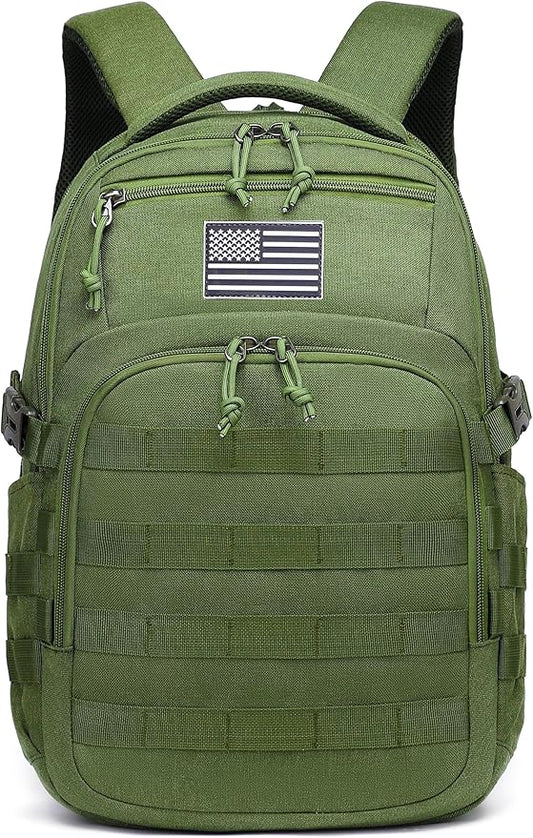 Wotony Military tactical backpack, backpack for men black small tactical assault bag