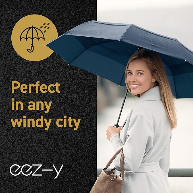 EEZ-Y Folding Golf Umbrella