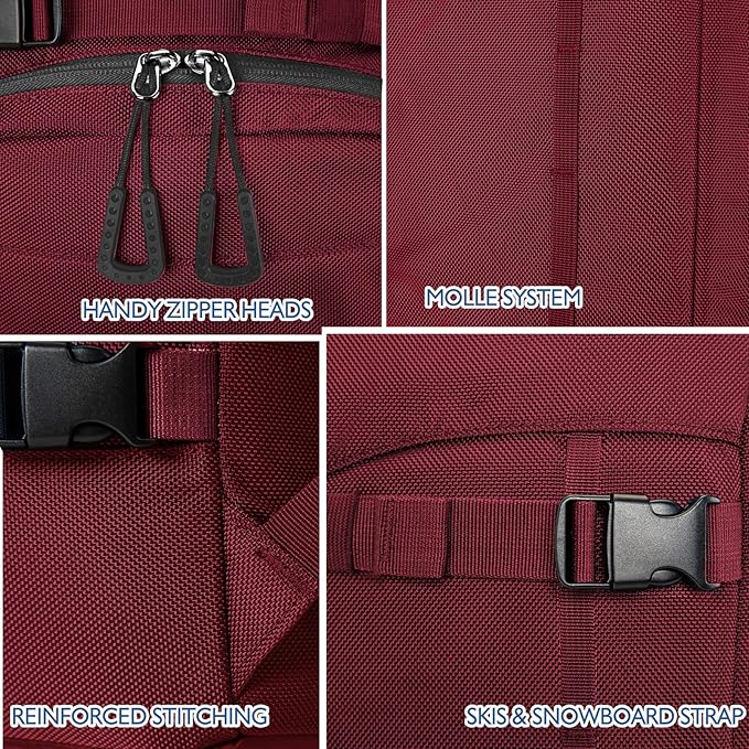 Unigear Ski Boot Bag Backpack for Helmet 50L/70L, Goggles, Gloves, Skis, Snowboard & Accessories