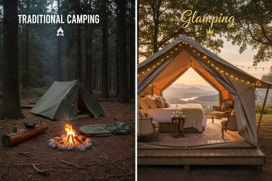 🏕️ Camping vs Glamping: What to Pack