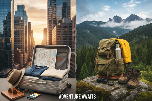 🏙️ City Travel vs Nature Travel: Packing Differences (2026 Guide) 🎒
