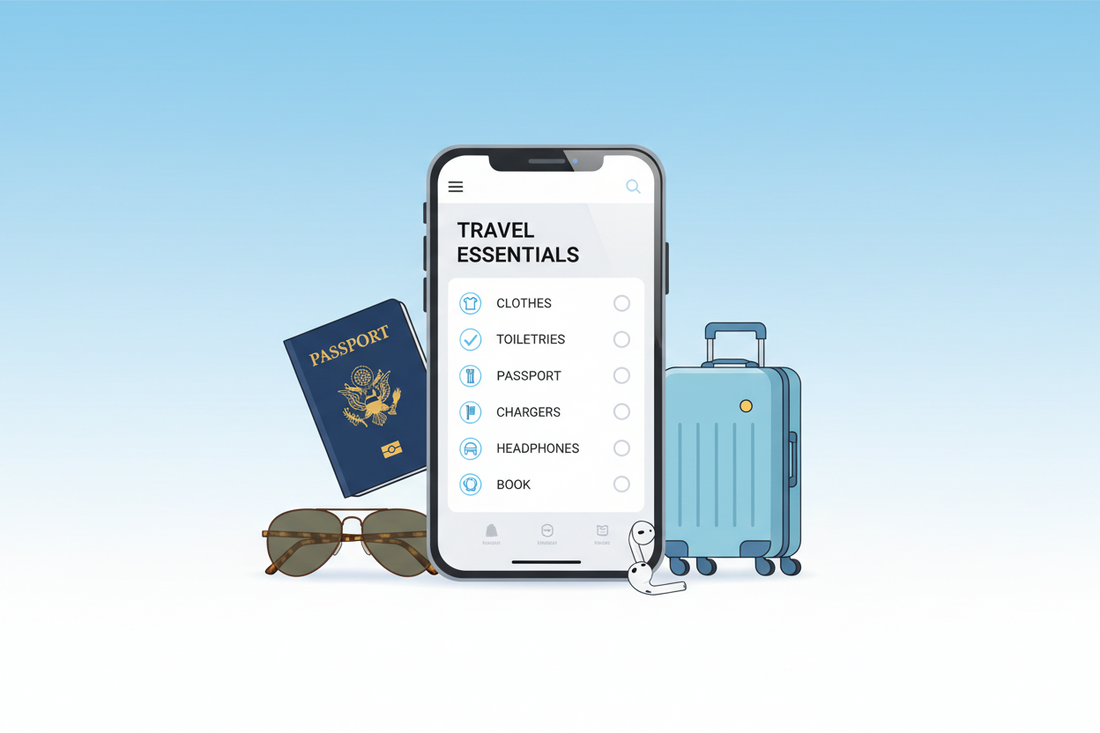 📱 Digital Packing List Apps That Actually Help ✈️