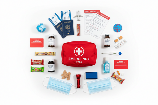 🚑 Family Travel Emergency Kit Checklist (2026 Guide) ✈️
