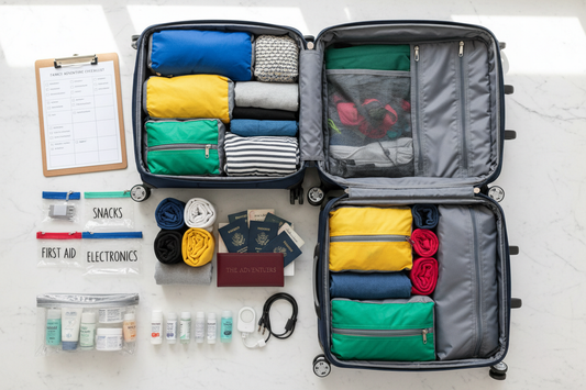 👨‍👩‍👧‍👦 Family Travel Organization Hacks