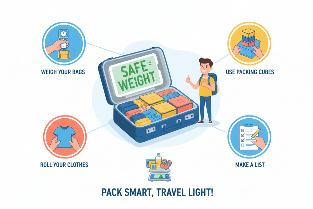 🧳 How to Avoid Overweight Luggage ✈️