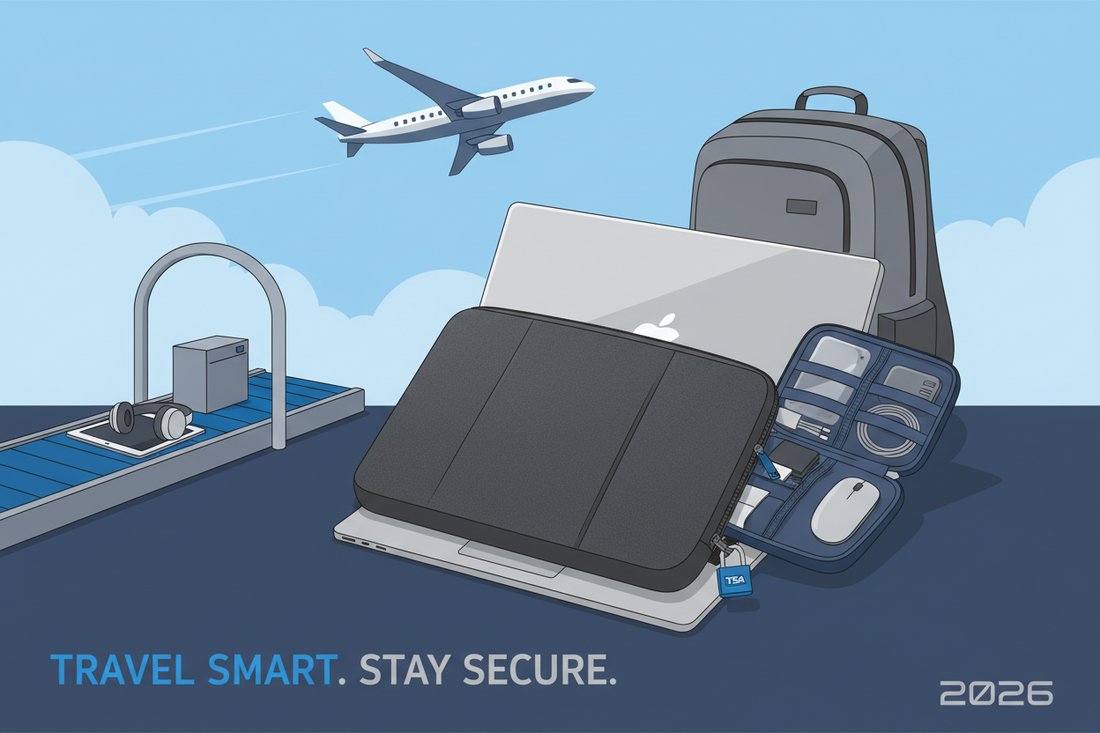 💻 How to Keep Your Laptop Safe While Traveling (2026 Guide) ✈️