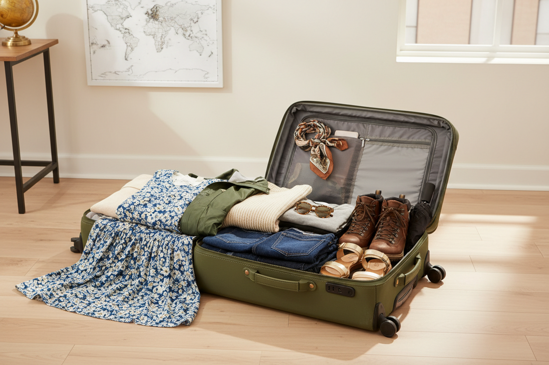 🌍 How to Pack for Multiple Climates in One Trip ✈️