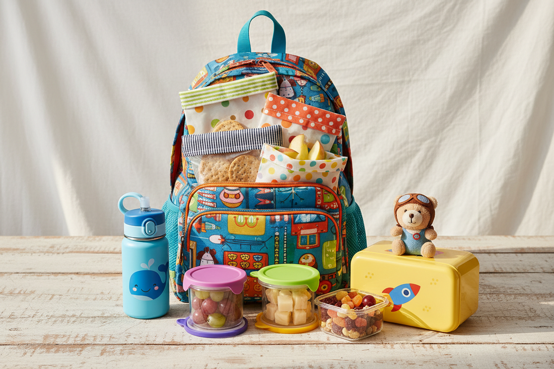 🍎 How to Pack Snacks for Kids While Traveling (2026 Guide) ✈️
