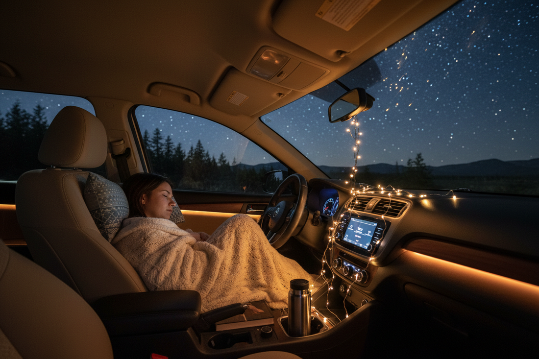 🚗😴 How to Sleep Comfortably in a Car (2026 Guide)