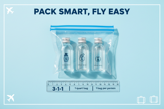 ✈️🧴 Packing Liquids the Smart Way (TSA Guide)