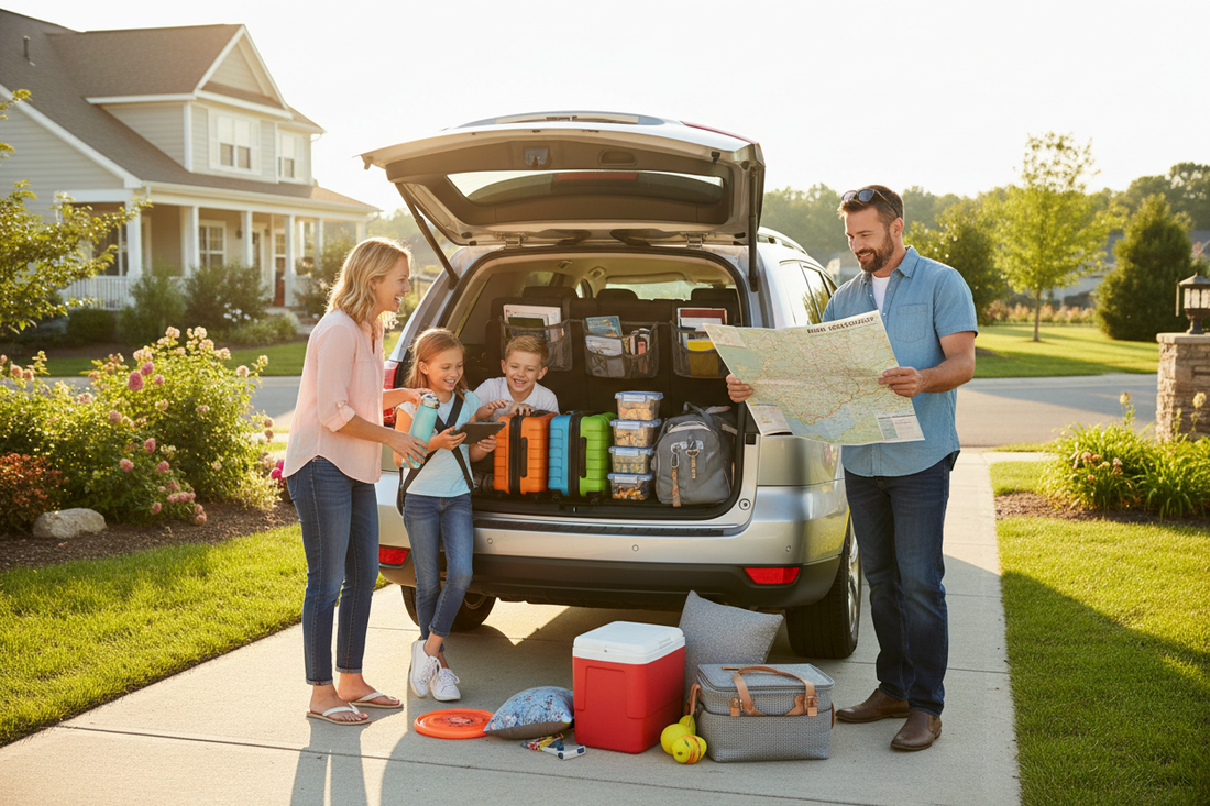 🚗 Road Trip Organization for Families