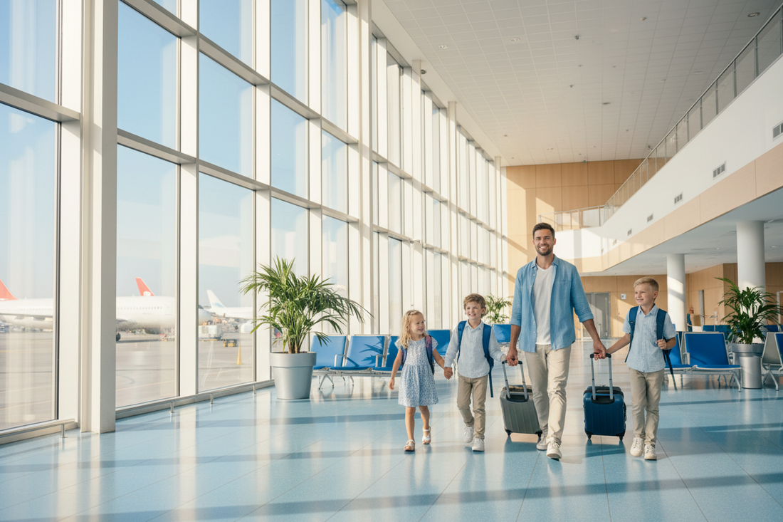 ✈️ Stress-Free Family Airport Tips (2026 Guide) 👨‍👩‍👧