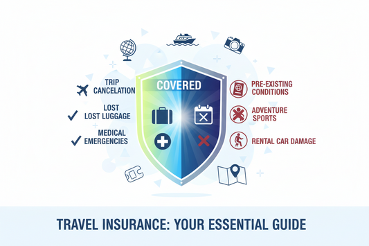 🛡️ Travel Insurance: What It Covers (and What It Doesn’t) ✈️