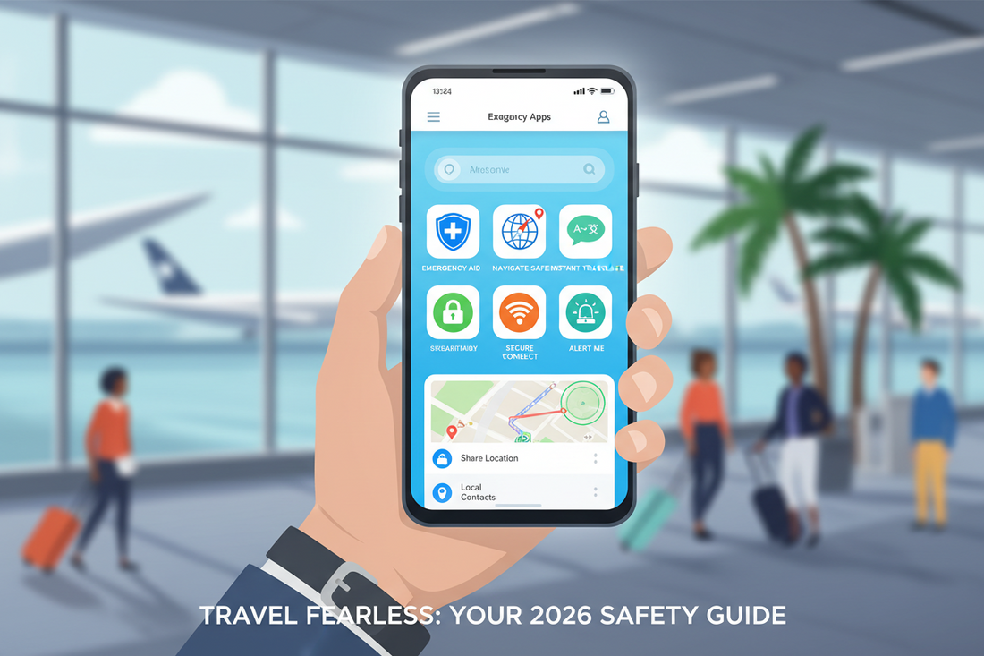 📱 Travel Safety Apps Worth Downloading (2026 Guide) ✈️