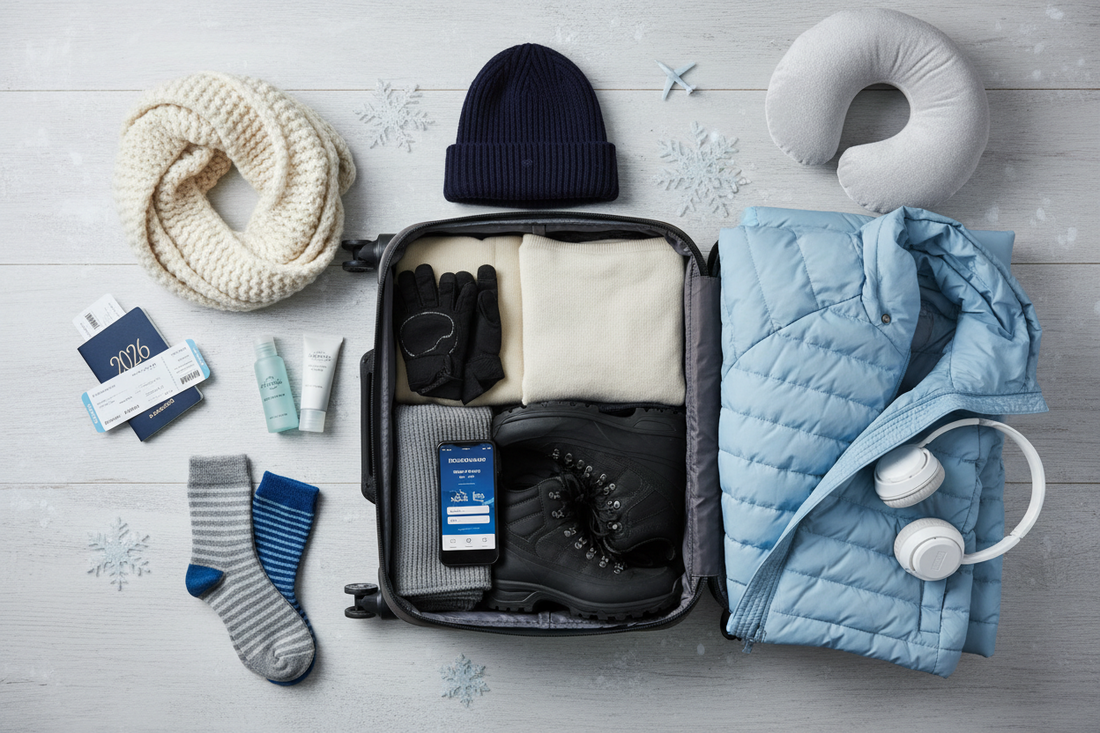 ❄️ Winter Travel Packing Essentials (2026 Guide) ✈️