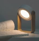 Retro Lantern Light USB Rechargeable Outdoor Camping Light, Three Level Dimming, Portable Emergency Atmosphere Light, Suitable for Camping and Home Decoration (Wooden Handle Lantern Light)