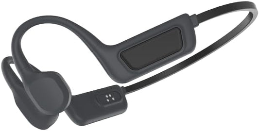 Bone Conduction Headphones-SurfAudio, IP68 Waterproof Swimming Headphones . Bluetooth 5.4, Wireless Open Ear Headphones with Mic, 32GB MP3, Up to 15 Hrs Playtime, Running and Fitness Workout (black)