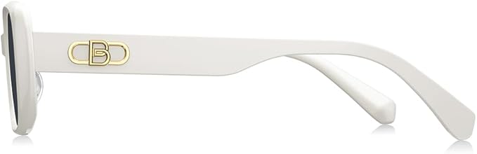 BOLON Men Women Retro 90’s Vintage Y2K Trendy Rectangle Polarized Sunglasses, Exclusive Eyewear Brand of EssilorLuxottica