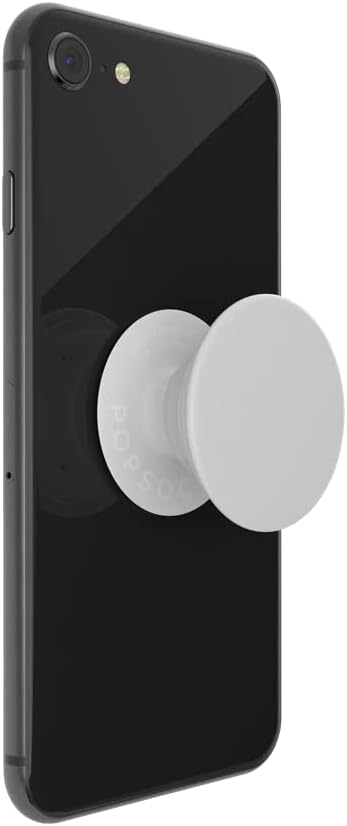 PopSockets: Phone Grip with Expanding Kickstand, Pop Socket for Phone - White