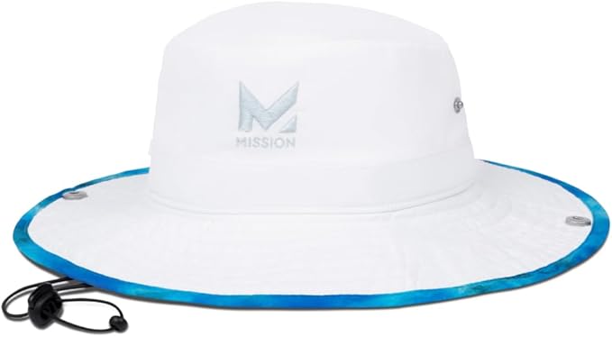 MISSION Cooling Bucket Hat - Unisex Wide-Brim Hat for Men & Women - Lightweight, Foldable & Durable - Cools Up to 2 Hours