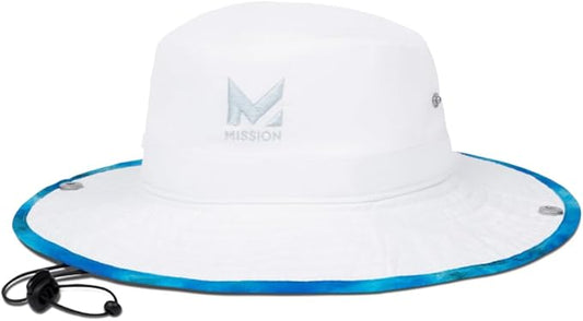 MISSION Cooling Bucket Hat - Unisex Wide-Brim Hat for Men & Women - Lightweight, Foldable & Durable - Cools Up to 2 Hours