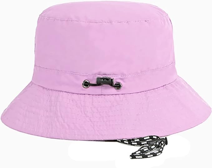 Waterproof Bucket Hat for Women and Men - UV Protection Beach Sun Hat Fishing Safari Boonie Hat Rain Hat Adjustable Packable