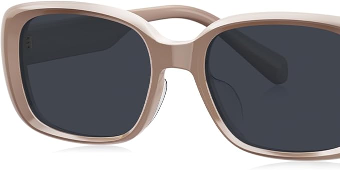 BOLON Men Women Retro 90’s Vintage Y2K Trendy Rectangle Polarized Sunglasses, Exclusive Eyewear Brand of EssilorLuxottica