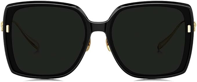 BOLON Women Trendy Elegant Oversized Square Sunglasses, Exclusive Eyewear Brand of EssilorLuxottica
