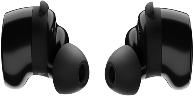 Bose QuietComfort Earbuds - True Wireless Bluetooth Earbuds with Active Noise Cancellation and Mic, USB-C Charging, IPX4 Rating, Up to 8.5 Hours of Playtime, Black