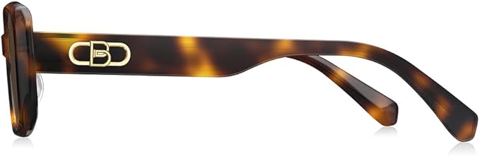 BOLON Men Women Retro 90’s Vintage Y2K Trendy Rectangle Polarized Sunglasses, Exclusive Eyewear Brand of EssilorLuxottica