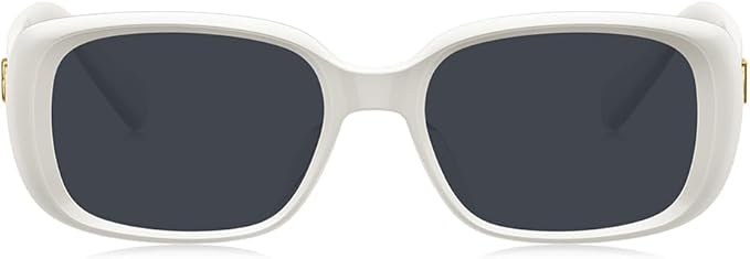 BOLON Men Women Retro 90’s Vintage Y2K Trendy Rectangle Polarized Sunglasses, Exclusive Eyewear Brand of EssilorLuxottica