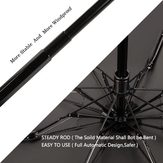 Windproof Mini Travel Umbrella with UPF 50+ Sun & Rain Protection - Ultra Compact & Lightweight, Pocket-Sized for Any Bag, Eco-Friendly Quick-Dry Fabric in Trendy Colors