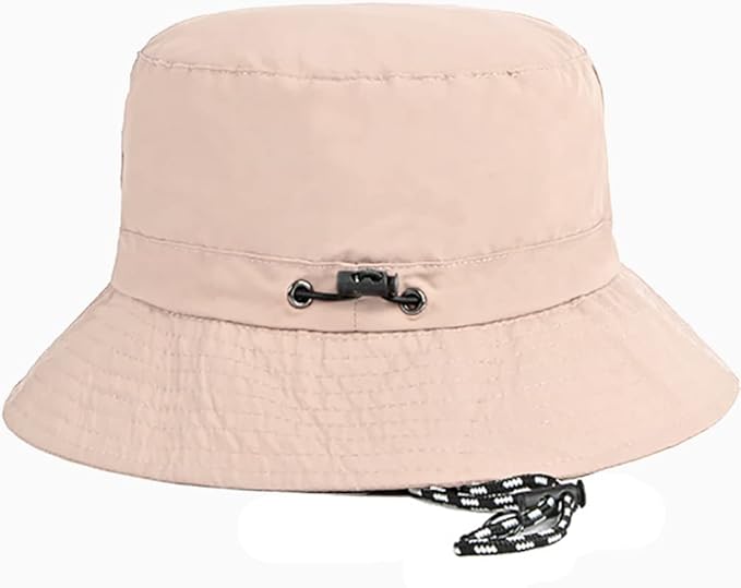 Waterproof Bucket Hat for Women and Men - UV Protection Beach Sun Hat Fishing Safari Boonie Hat Rain Hat Adjustable Packable