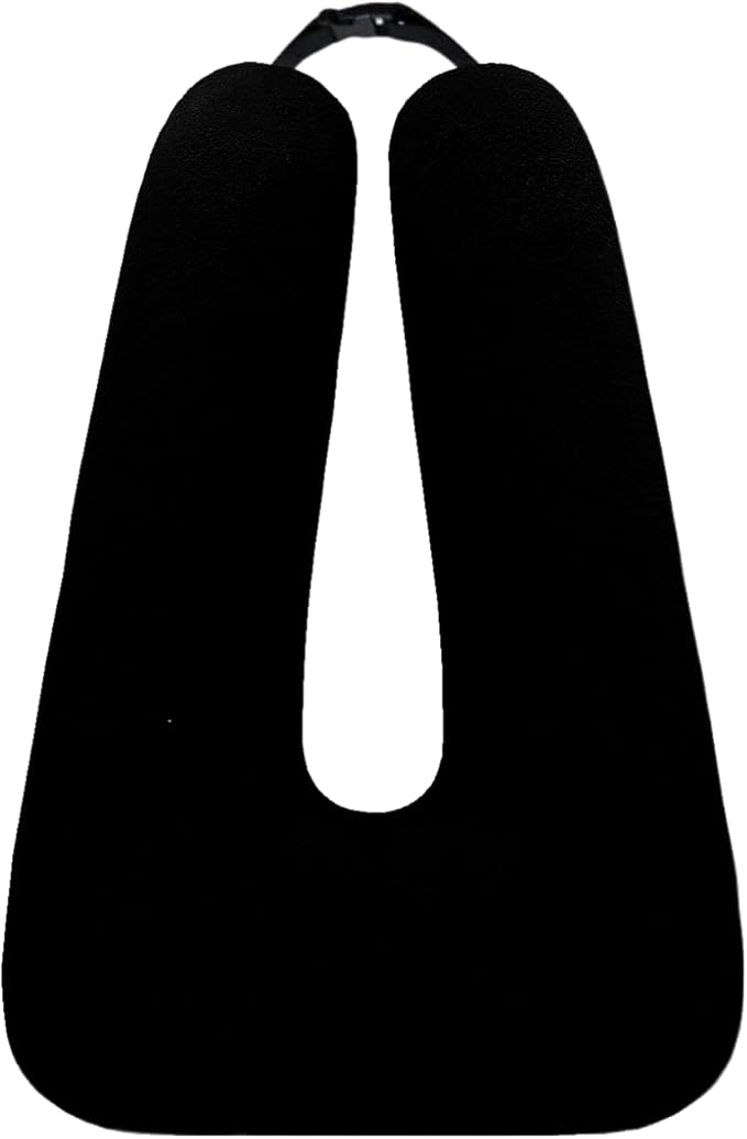 Travel Pillow, Travel Pillow for Adults and Children, Road Trip Sleeping Pillow, Provides Head and Body Support for Adults and Children in The Back Seat of Long Car Trips, Black