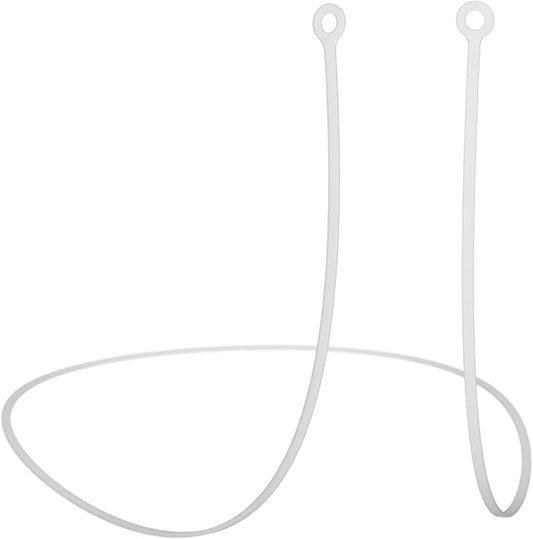 CURVD Earplug Lanyard, Soft Durable Flexible Premium Silicone Cord | Works with Most Earplugs w/Removable Tips Compatible with CURVD Everyday, Loop Quiet/Engage/Experience, Vibes and More - 26 Inches