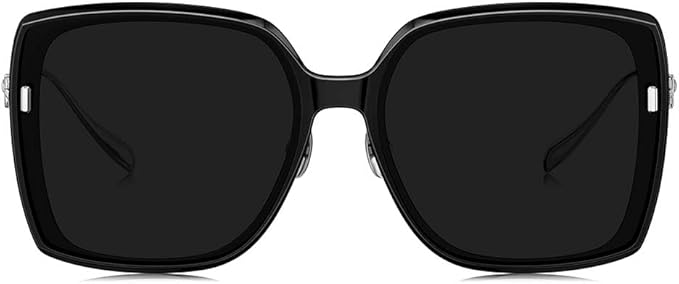 BOLON Women Trendy Elegant Oversized Square Sunglasses, Exclusive Eyewear Brand of EssilorLuxottica