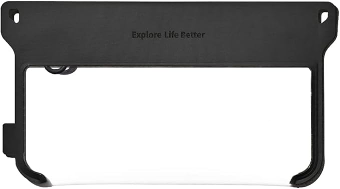 bitplay AquaSeal Lite- Universal Waterproof Phone Pouch/Dry Bag with Adjustable Strap Black