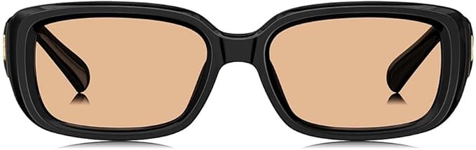 BOLON Men Women Retro 90’s Vintage Y2K Trendy Rectangle Polarized Sunglasses, Exclusive Eyewear Brand of EssilorLuxottica