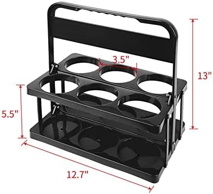 musbus Portable Drink Carrier Suitable for Food Delivery Drivers Accessories, Reusable Cup Holder Carrier with Handle,Perfect for Plastic Drink Holder take Out Cup Carriers for delivery