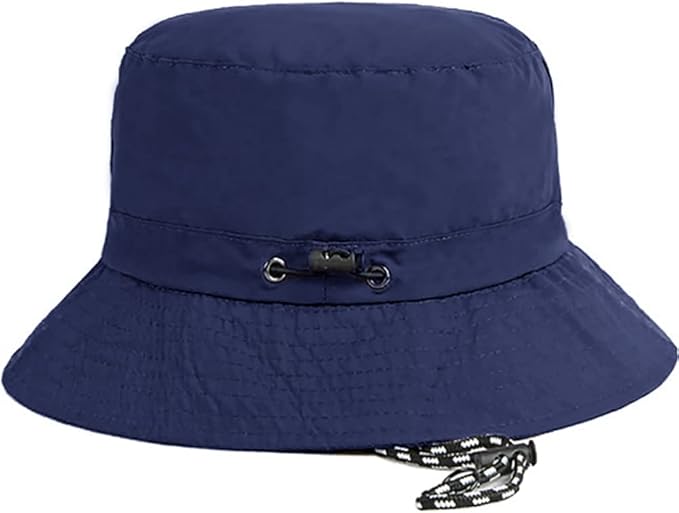 Waterproof Bucket Hat for Women and Men - UV Protection Beach Sun Hat Fishing Safari Boonie Hat Rain Hat Adjustable Packable