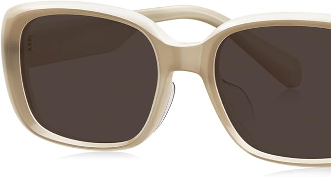 BOLON Men Women Retro 90’s Vintage Y2K Trendy Rectangle Polarized Sunglasses, Exclusive Eyewear Brand of EssilorLuxottica