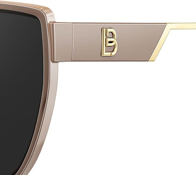 BOLON Women Trendy Cat Eye Polarized Sunglasses, Exclusive Eyewear Brand of EssilorLuxottica
